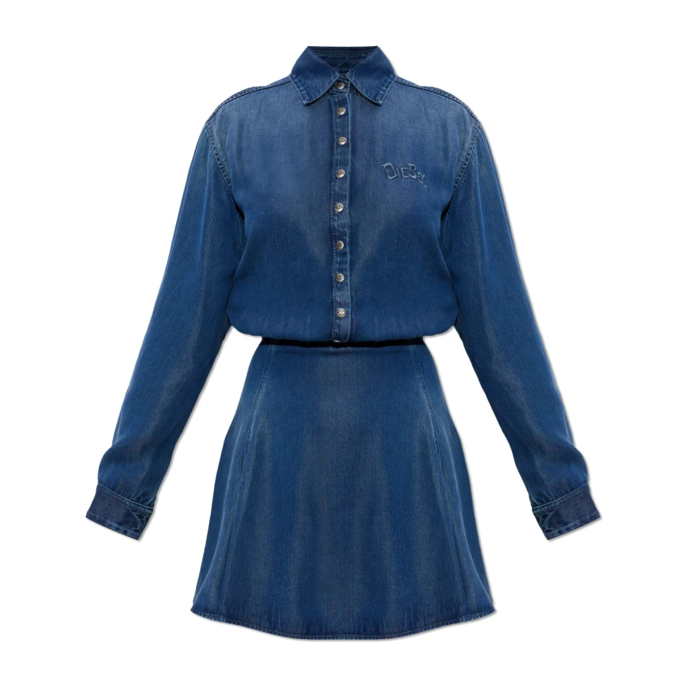 Diesel Donna Blu - De-Drevia-S Denim Dress - Dresses - S