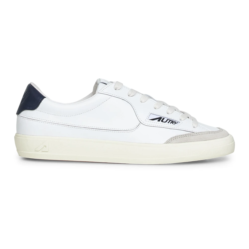 Autry Men's White Sneakers, 7 Uk, Trainers