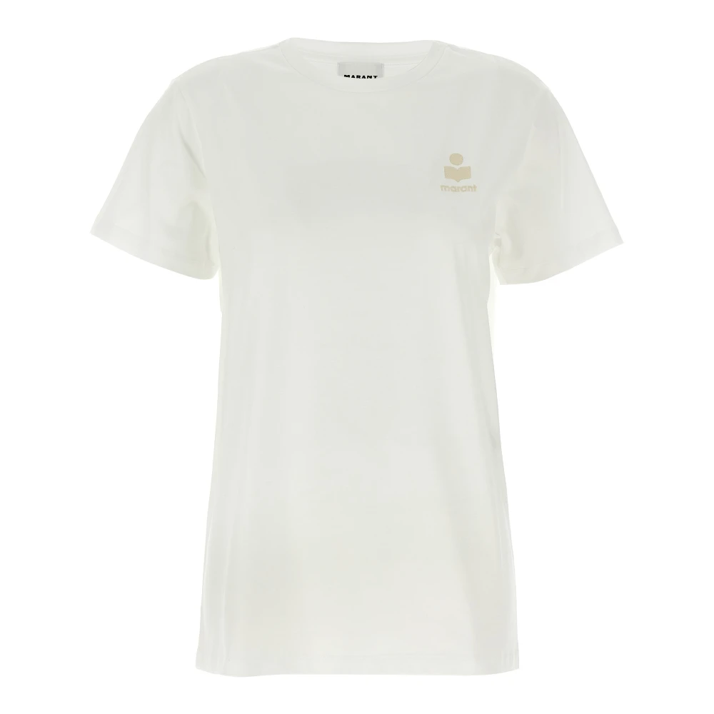 Marant Étoile Women's White T-Shirts, Xs, Aby Cotton T-Shirt