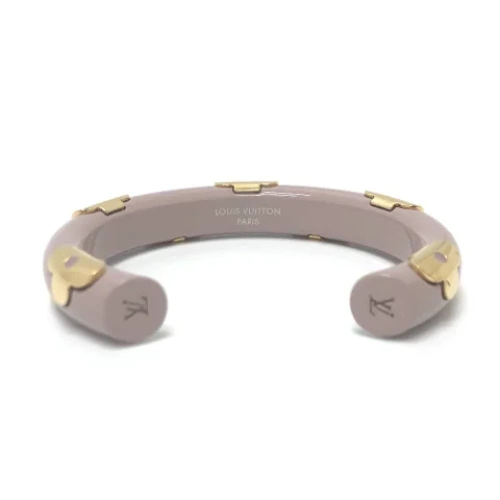 Louis Vuitton Vintage Pre-owned Metal hair-accessories Gray Dames