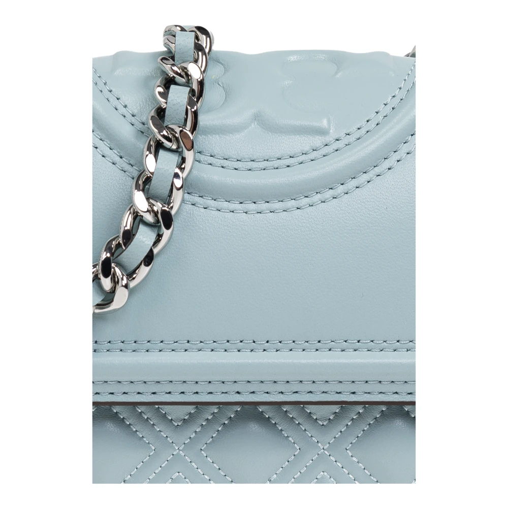 TORY BURCH Schoudertas Fleming Klein Blue Dames