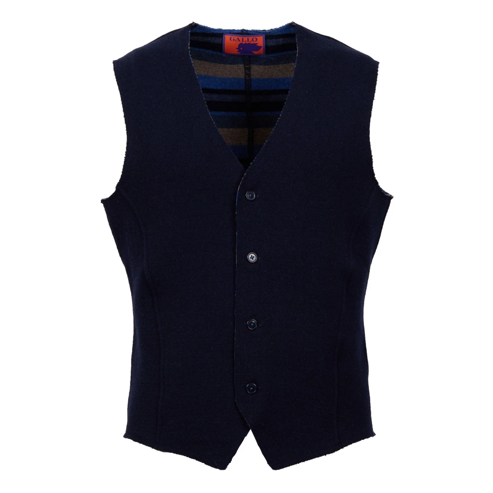 Gallo - Jackets > Vests - Blue - Gallo - Modalova