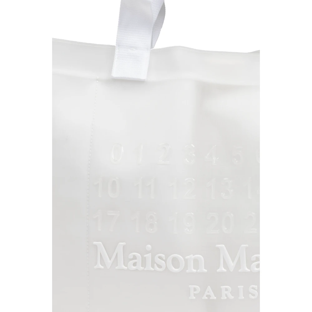 Maison Margiela Grote tas in shopperstijl White Unisex