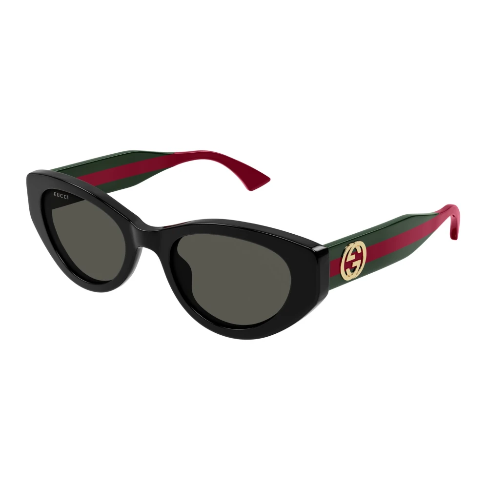 Gucci Women's Black Sunglasses, 52 Mm, Cat-Eye Sunglasses