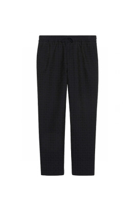 horsebit-jacquard-drawstring-trousers