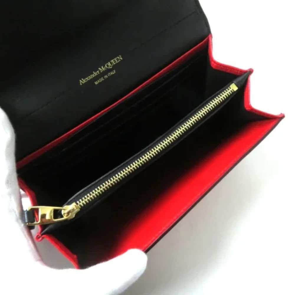 Alexander McQueen Pre-owned Fabric wallets Pink Dames