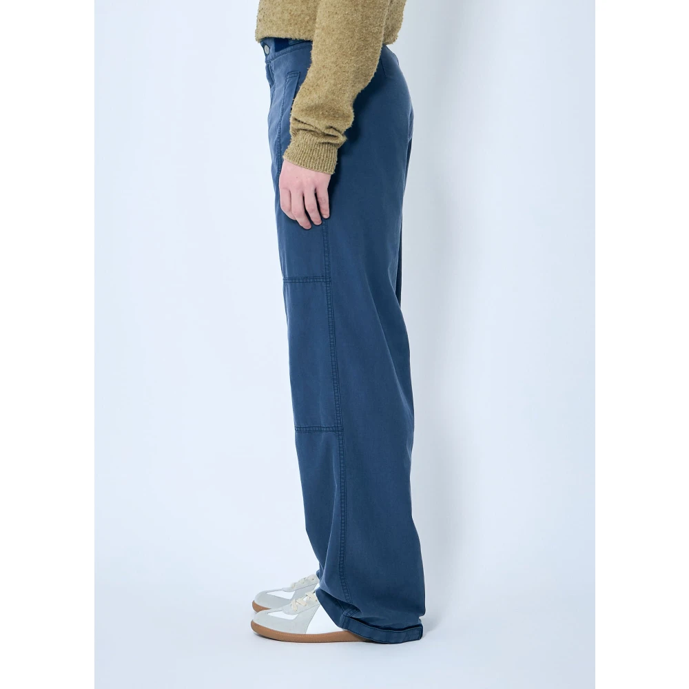 MM6 Maison Margiela Verstelbare Lichtgewicht Cargo Broek Blue Heren