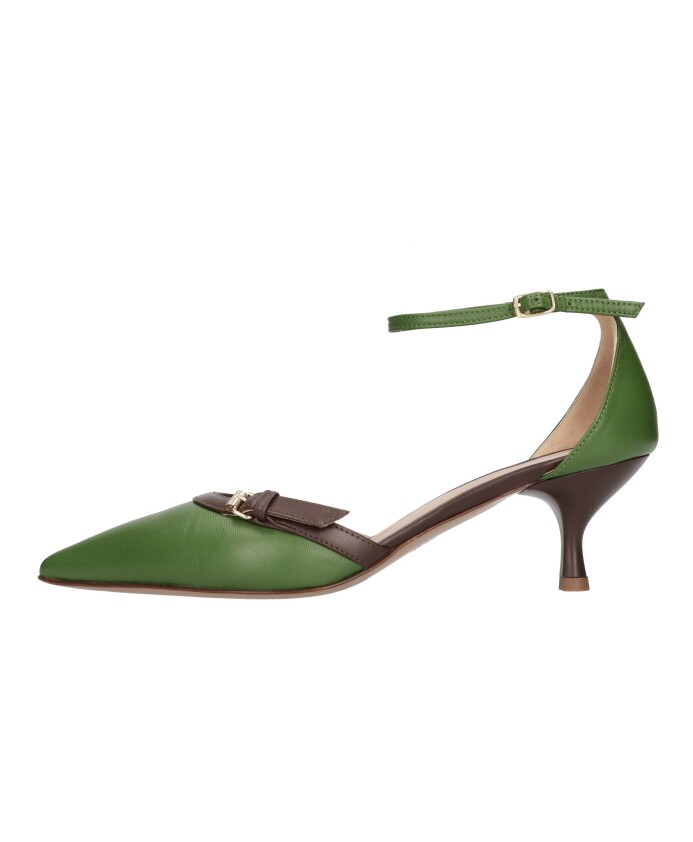 chaussures-plates-vertes
