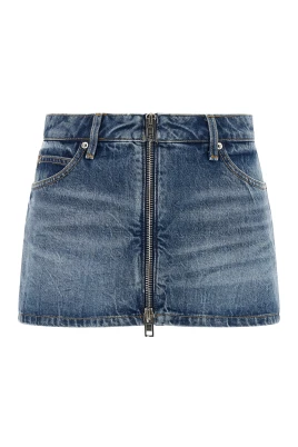 Zip Front Mini Skort