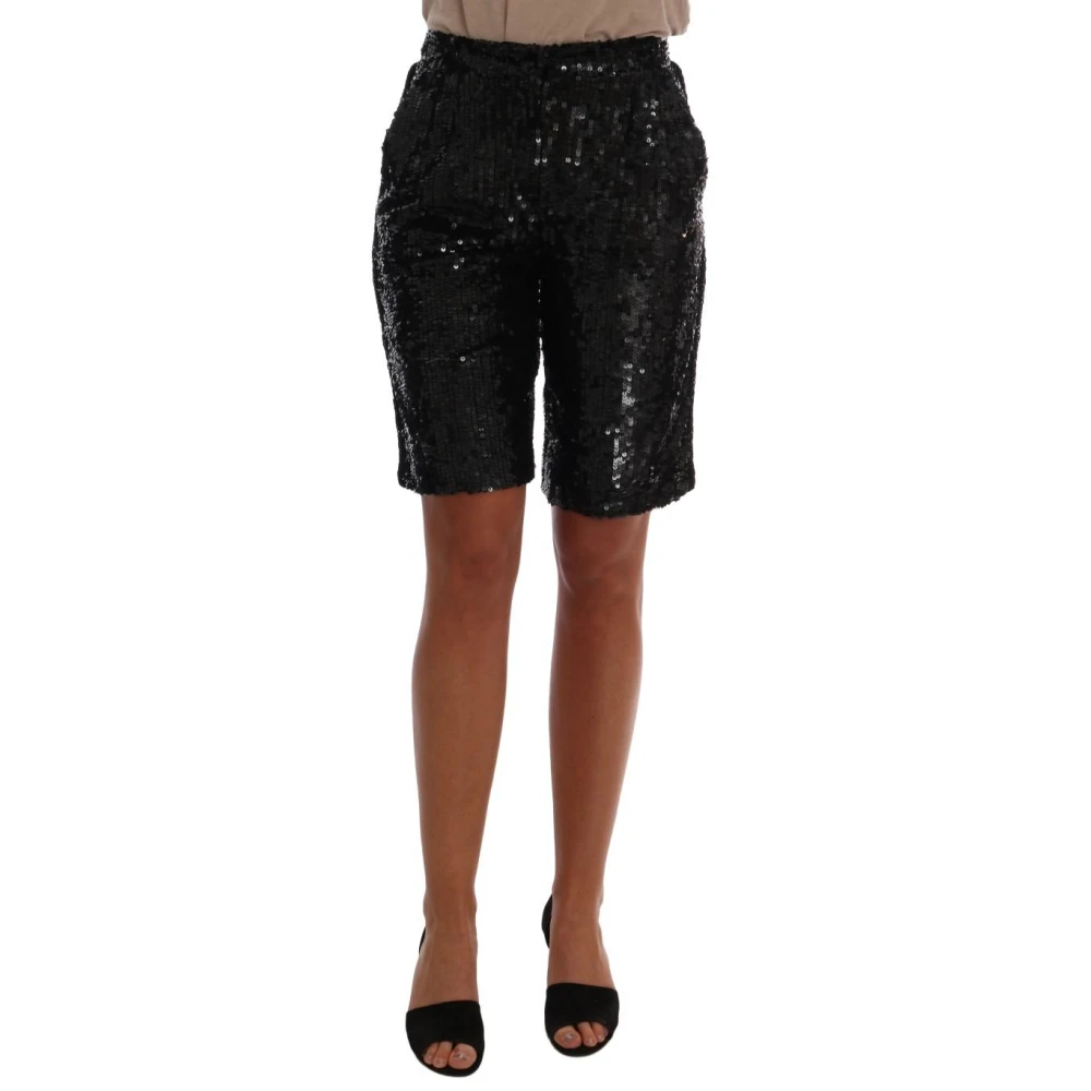Dolce & Gabbana , Short Shorts, Female, Black, 2XS, Shorts Fashion Update - Black Bermuda Shorts