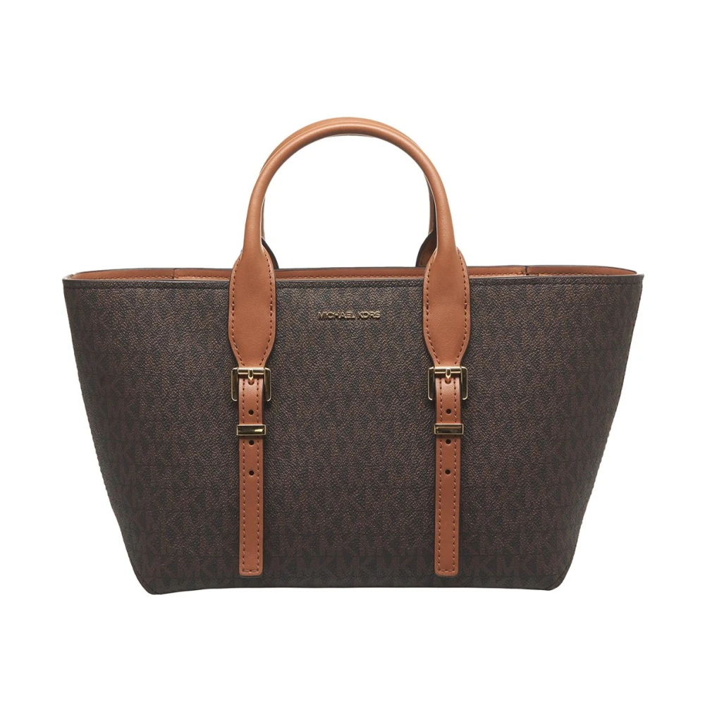 Michael Kors Bruine Handtas Moore Tote Tas Brown Dames