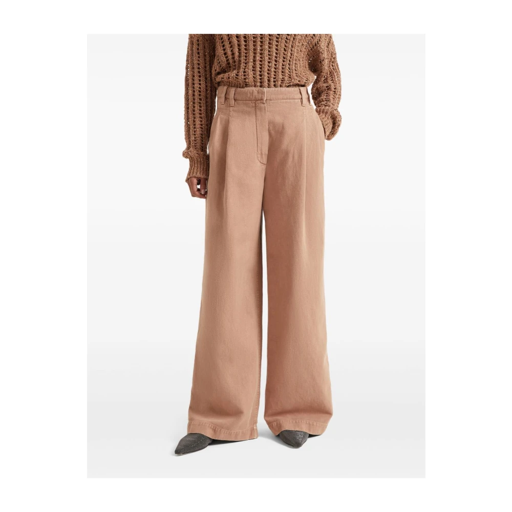 BRUNELLO CUCINELLI Stijlvolle Broek Pink Dames