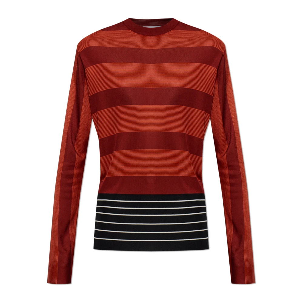 Ferragamo Donna Rosso Top, S, New,