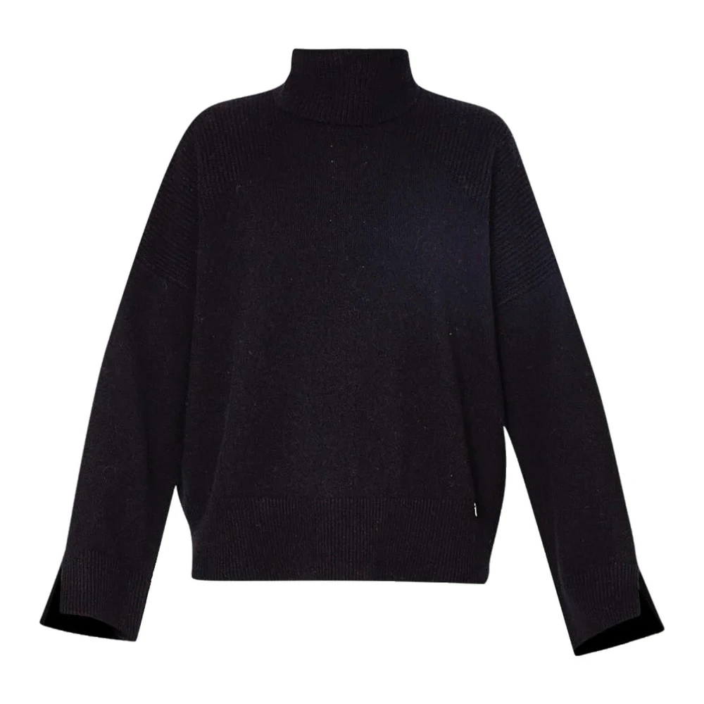 Liu Jo Wollen trui in klassieke stijl Black Dames