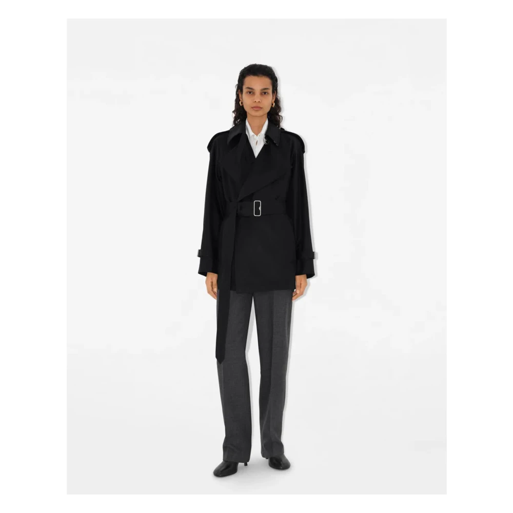 Burberry Zwart WW ZAM Stijlvol Model Black Dames