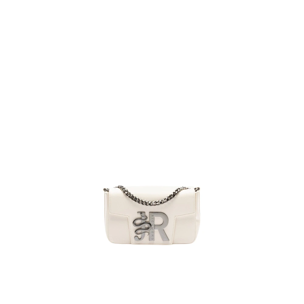 John Richmond Women's White Cross Body Bags, One Size, Borsa