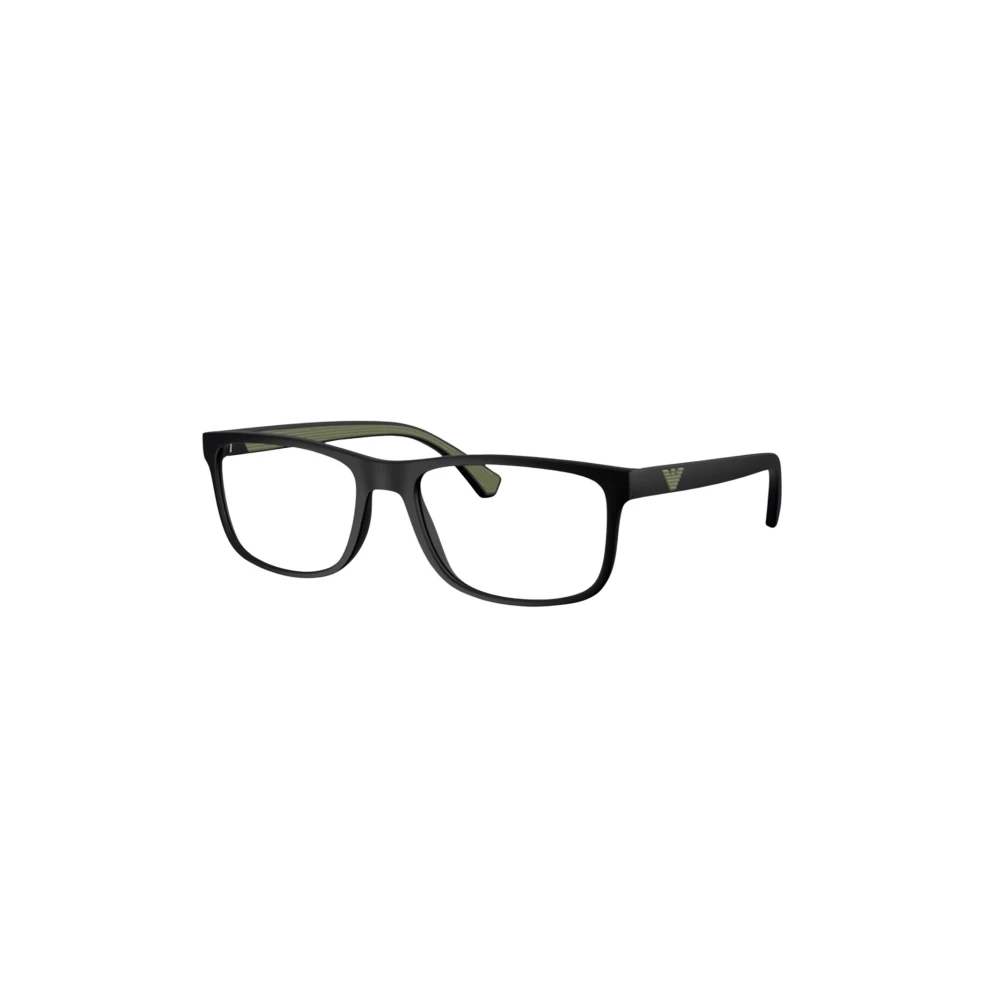 Emporio Armani Stedelijke Lichtgewicht Optische Bril Blue Heren