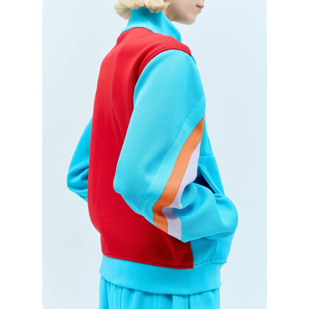 Reward If Found Geborduurd Track Jacket Blue Dames