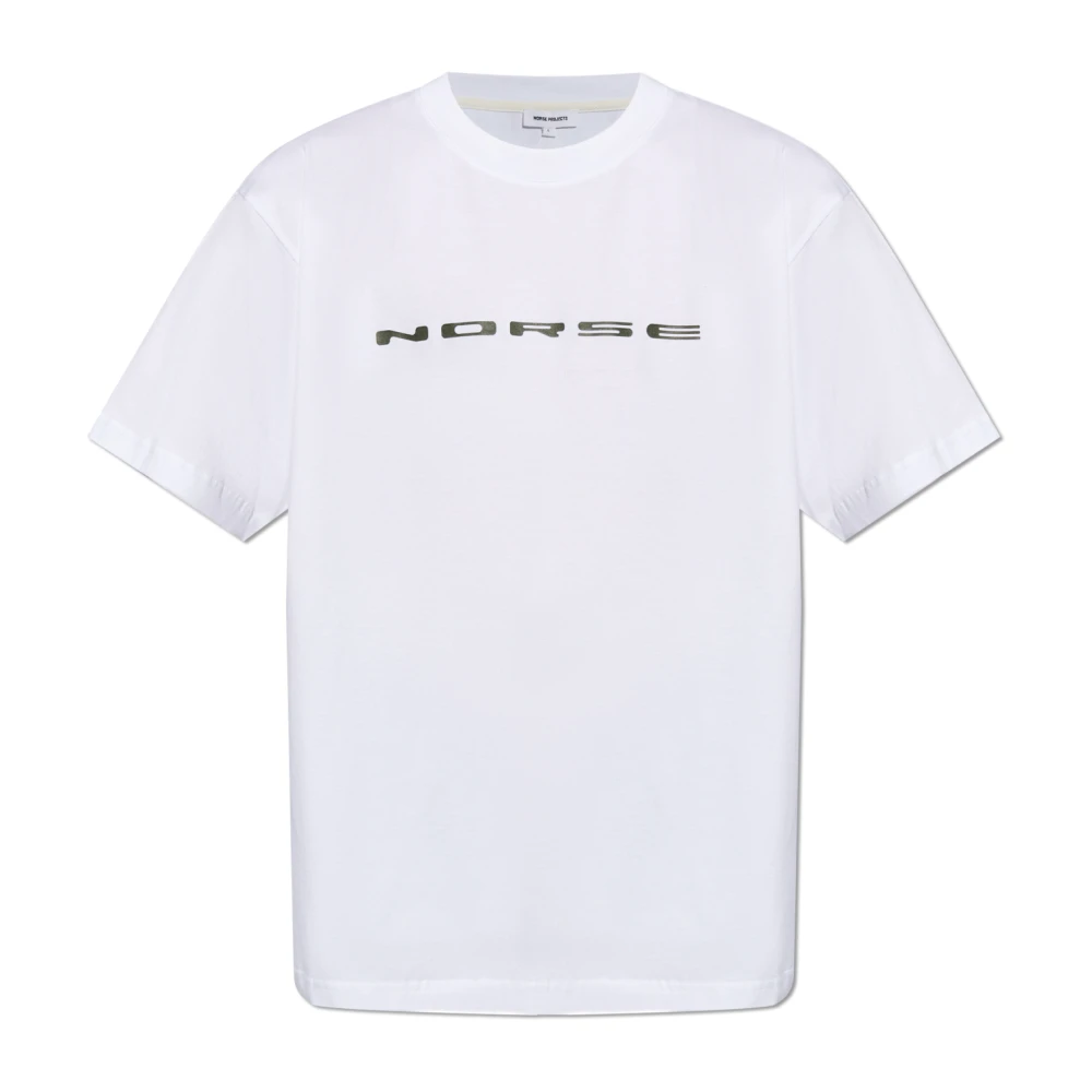 Norse Projects T-shirt Simon White Heren