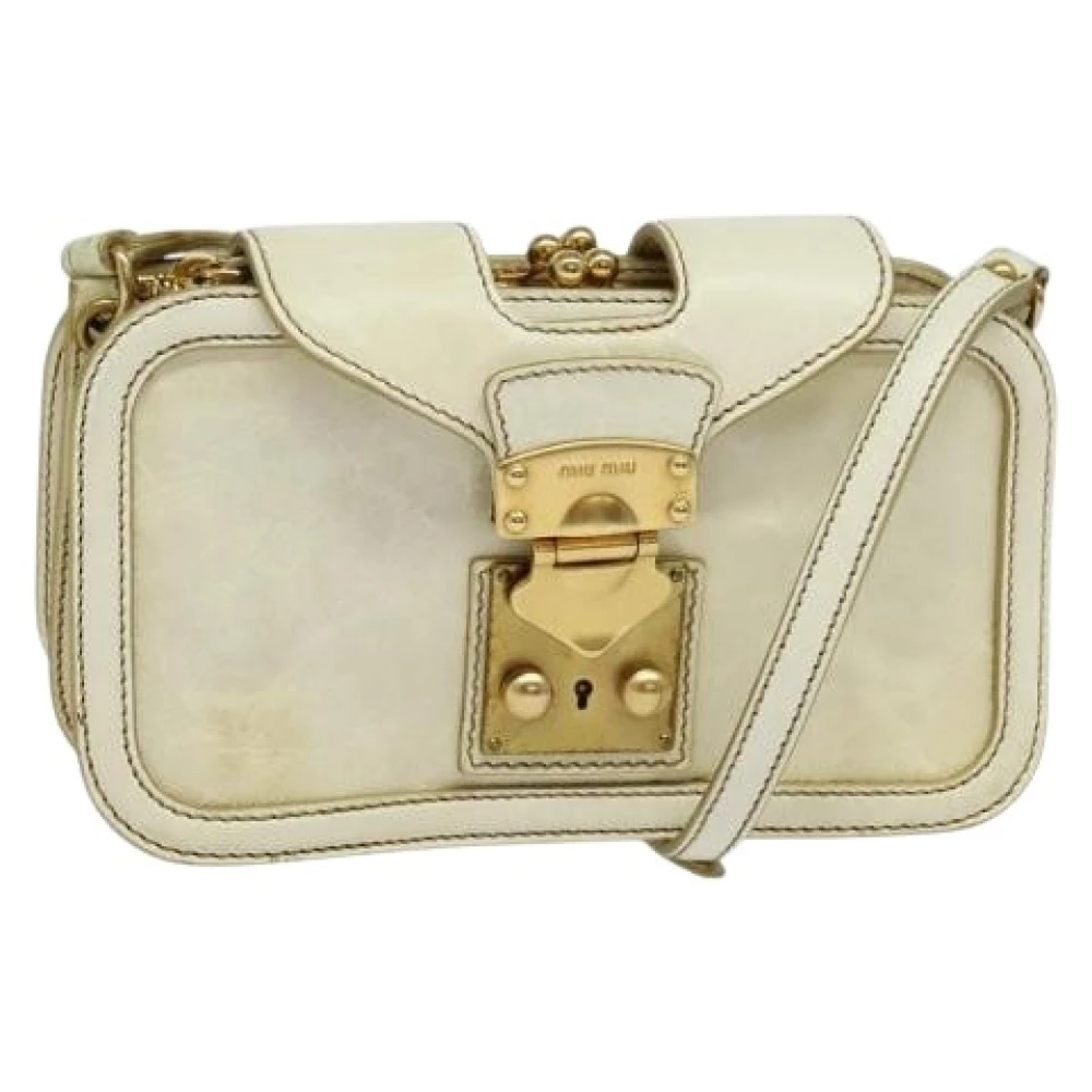 Pre-owned > Pre-owned Bags > Pre-owned Cross Body Bags - - Miu Miu Pre-owned - Modalova