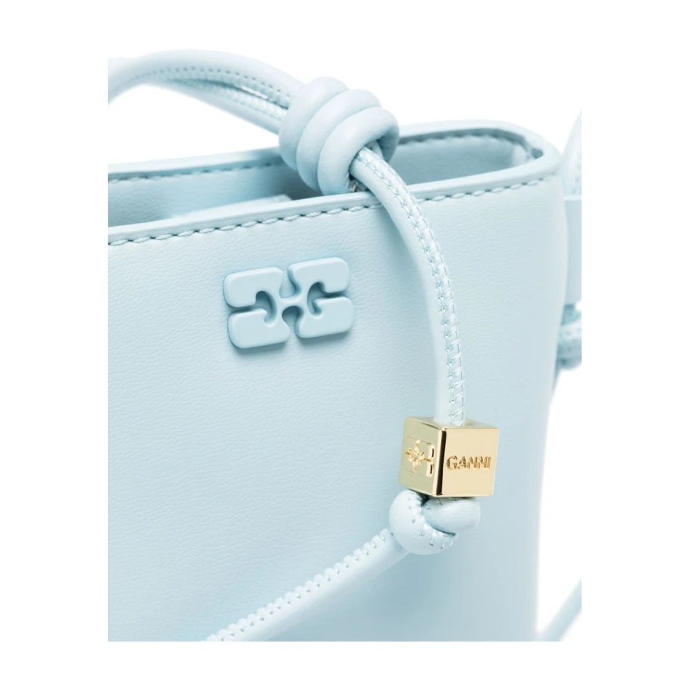 Ganni Bou Crossbody Tas Blue Dames
