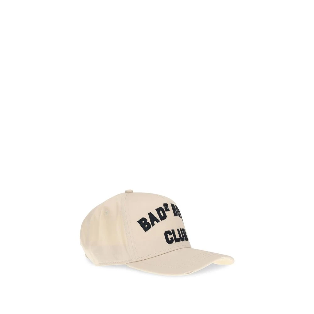 Dsquared2 Uomo Beige College Baseball Hat