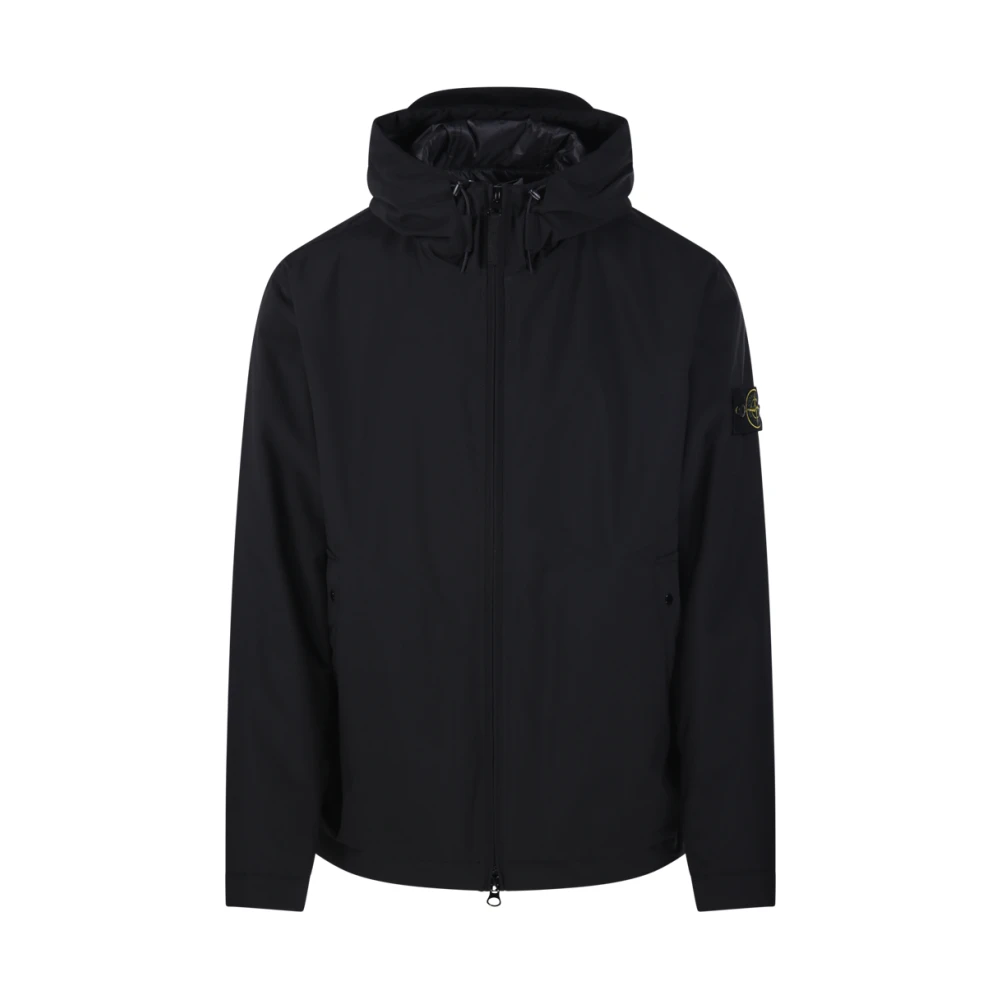 Stone Island Uomo Nero - Short Parka - Jackets - Xl