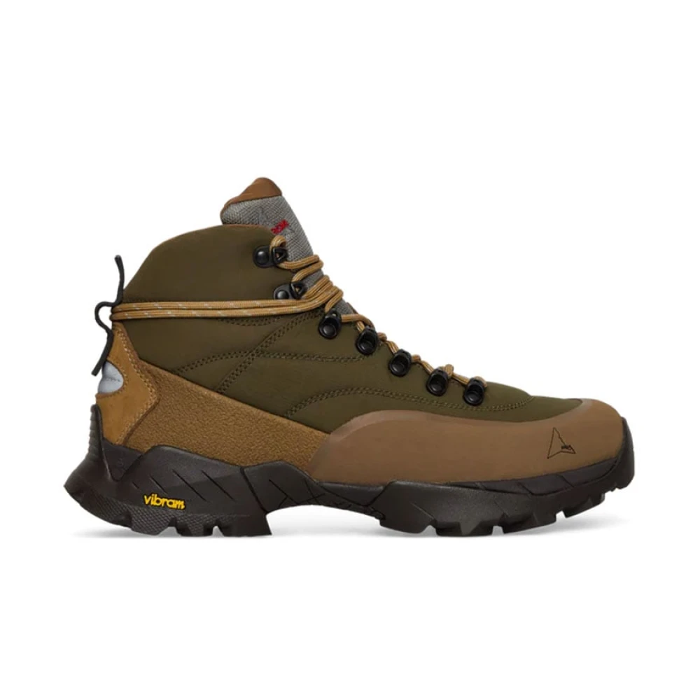 ROA Andreas Strap Olive Brown Hybrid Boot Green Heren