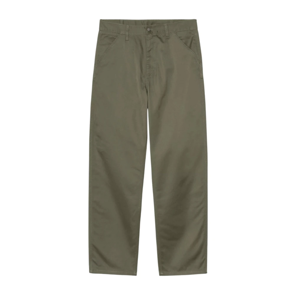 Carhartt Wip Straight Trousers, Male, W31, Master Pant Green