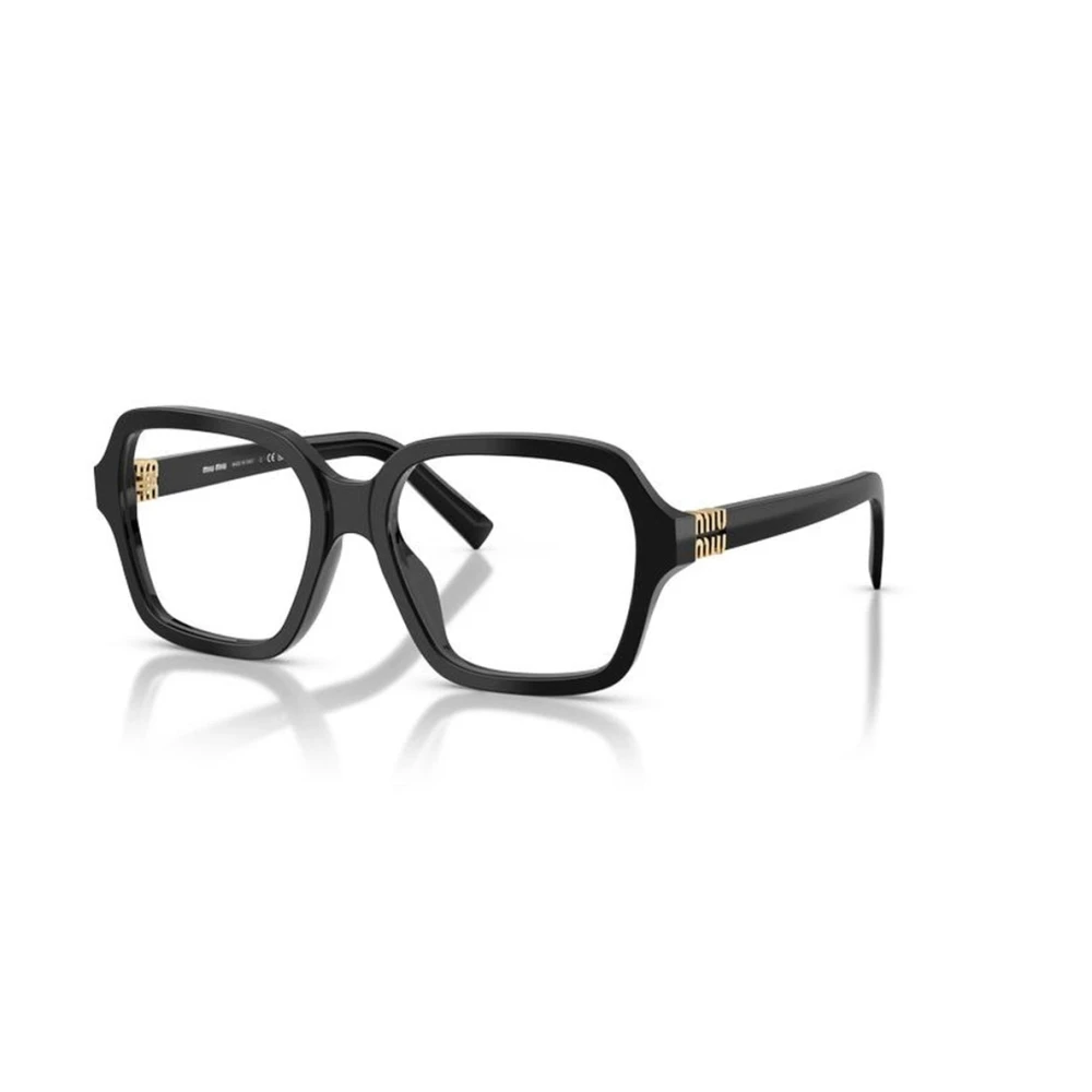 Miu Miu Women's Black Glasses, 54 Mm, Square Optical Frame