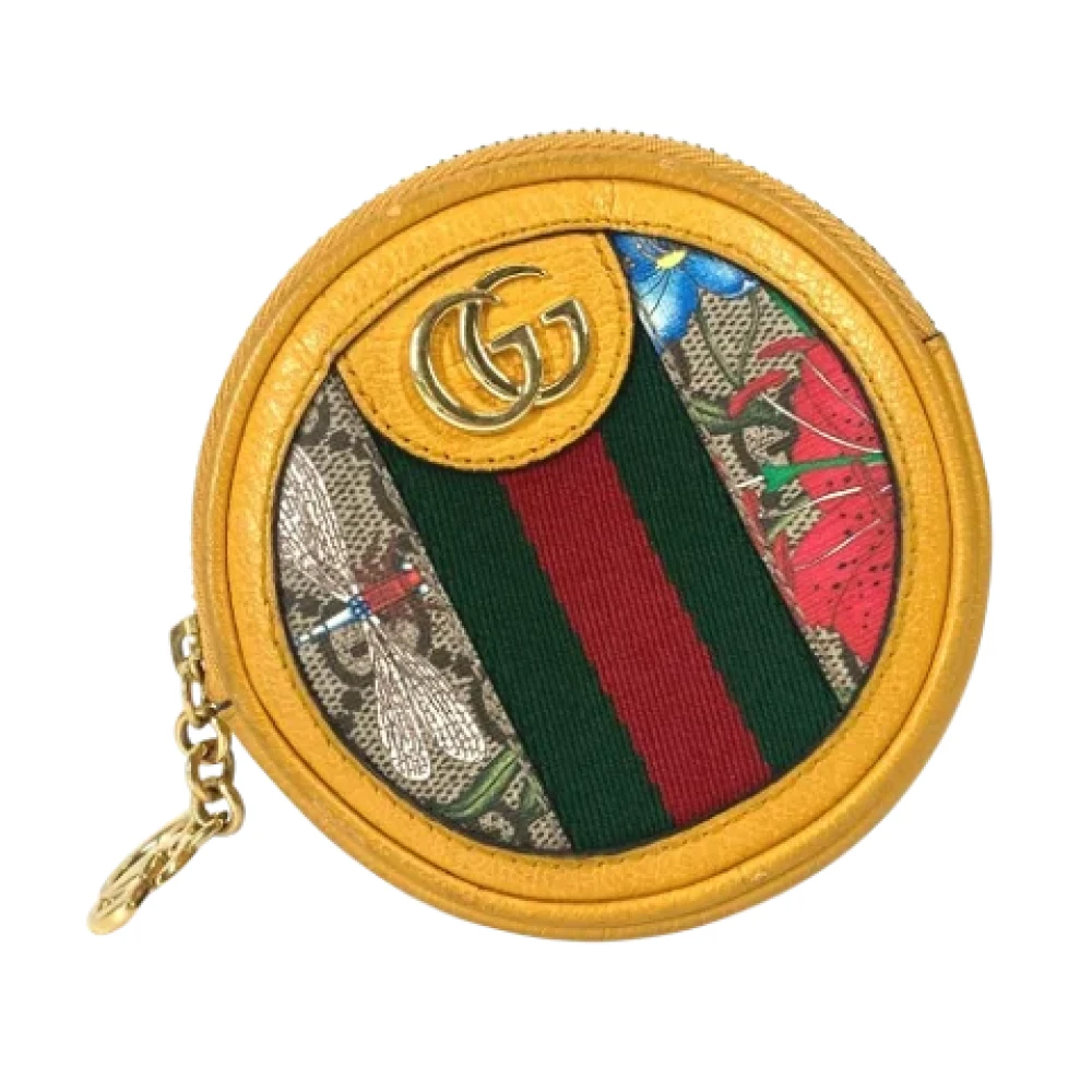 Gucci Vintage Pre-owned Canvas wallets Multicolor Dames