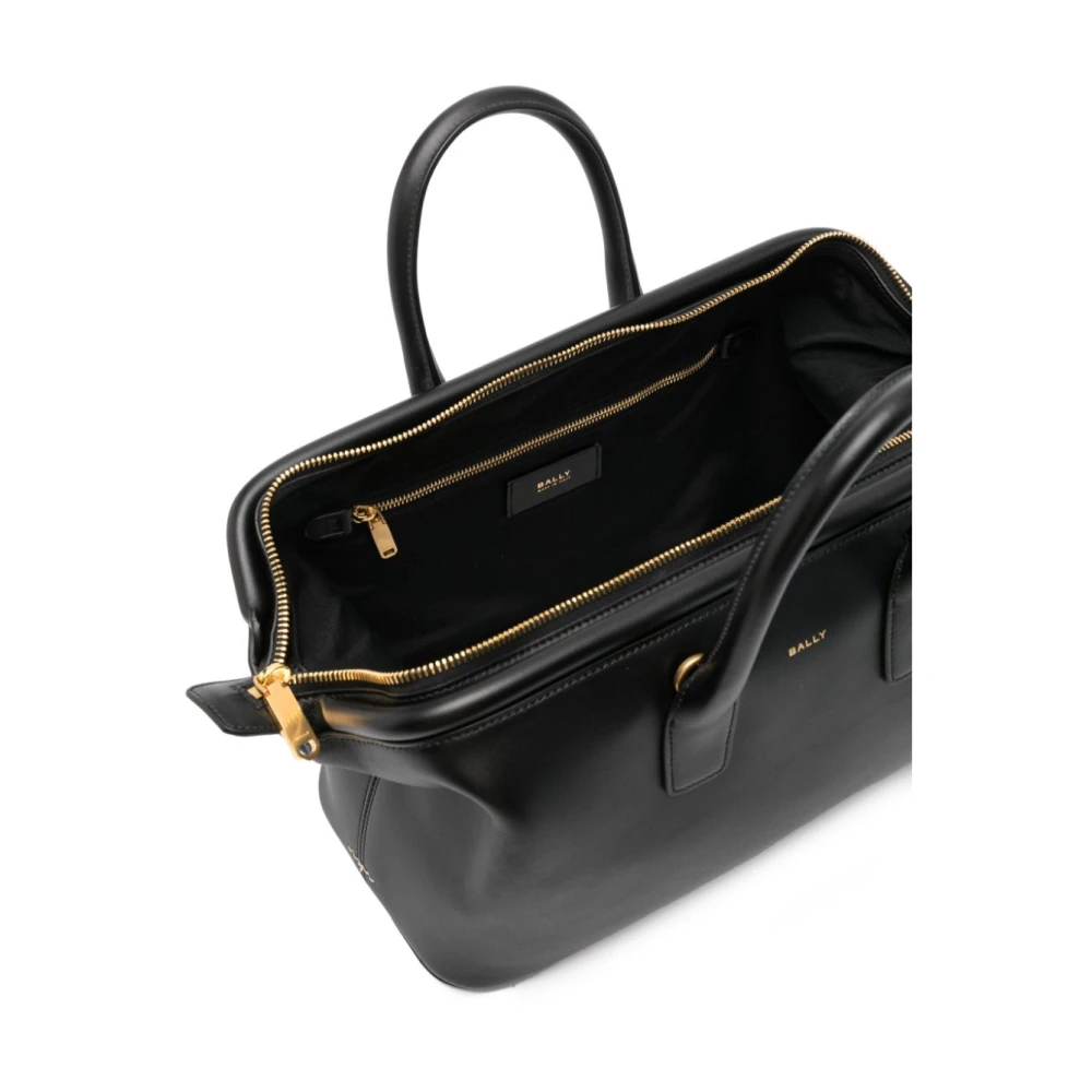 Bally Top Handle Handtas Black Dames