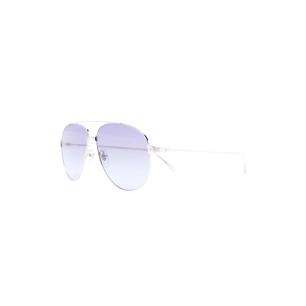 Cartier Women's Gray Sunglasses, 59 Mm, Santos Pilot Sunglasses