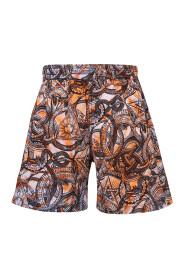 Grafik-Print-Shorts