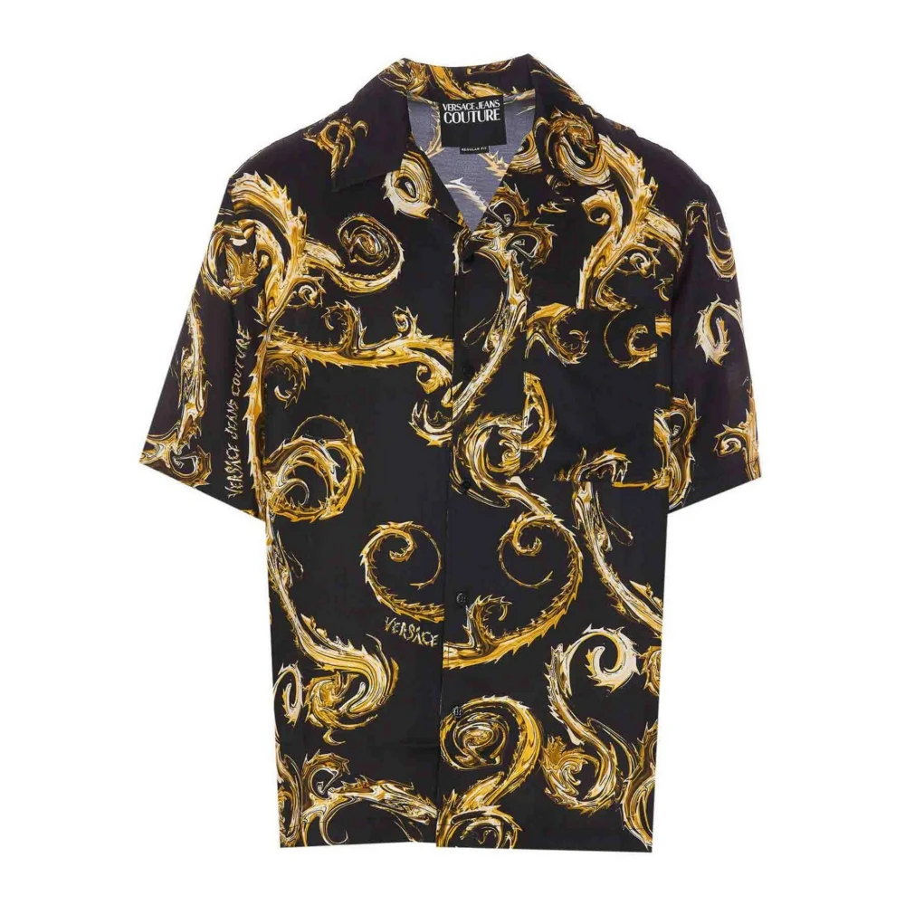 Shirts > Short Sleeve Shirts - - Versace Jeans Couture - Modalova