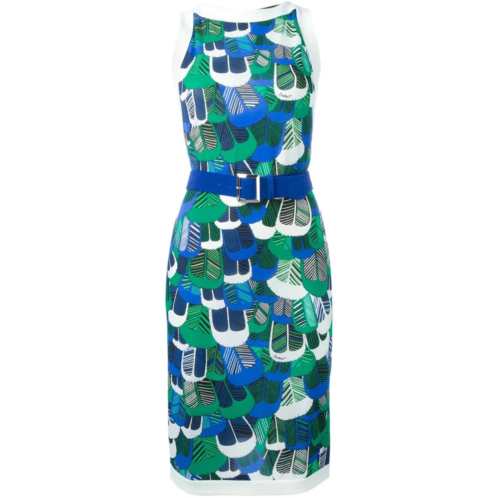 Dsquared2 Multicolor Stylish Tuta Jumpsuit - Female - Short Dresses - M - Dresses