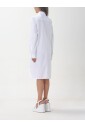 robe-chemise-blanche-a-cordon-de-serrage-a-la-taille
