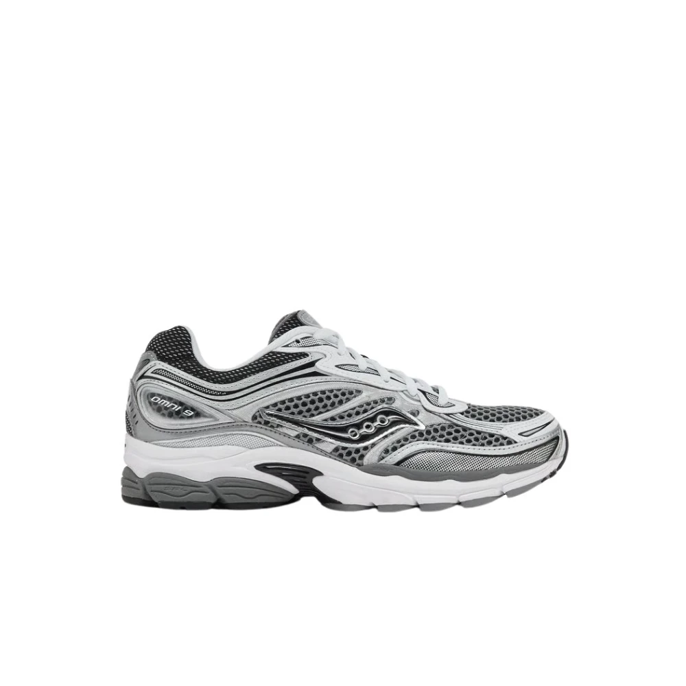 Saucony Men's Gray Progrid Omni 9 - Running Shoes - 5 Uk - Sport