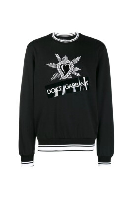 black-logo-print-sweatshirt