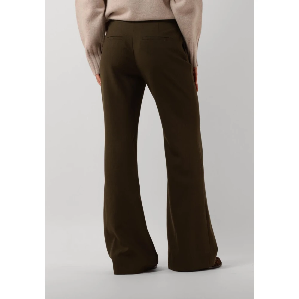Fiveunits Elegante Witte Broek Olivia Green Dames
