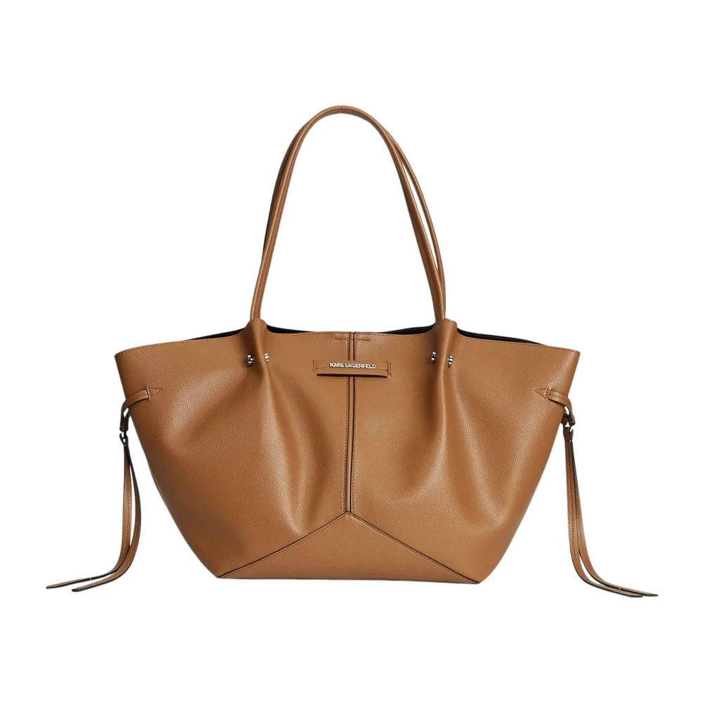Karl Lagerfeld Brown Grand Cabas K/Pierced - Female - Shopping Bags - One Size - Bags