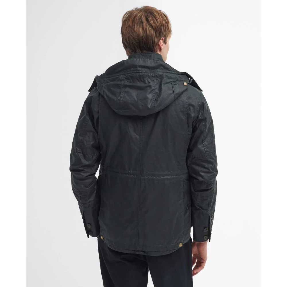 Barbour Outland Wax Jacket Green Heren