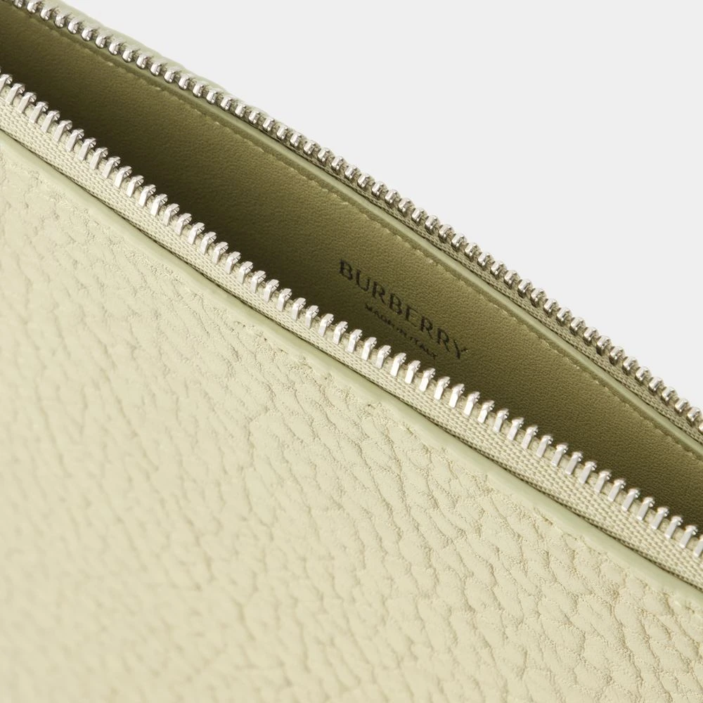 Burberry Veelzijdige Schaak Clutch Beige Unisex