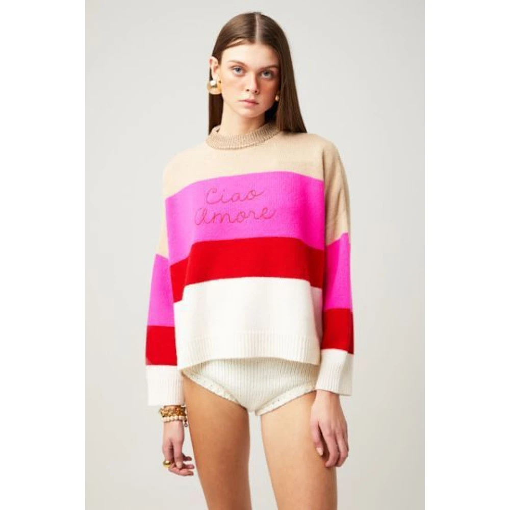 Giada Benincasa Stijlvolle Sweaters Collectie Multicolor Dames