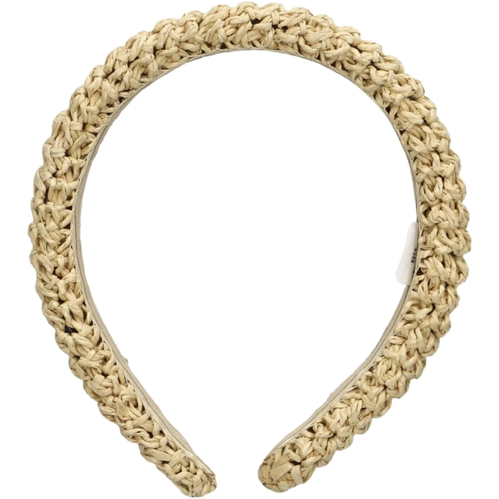 Becksöndergaard Blauwe Haarband Dalia Haaraccessoire Beige Dames