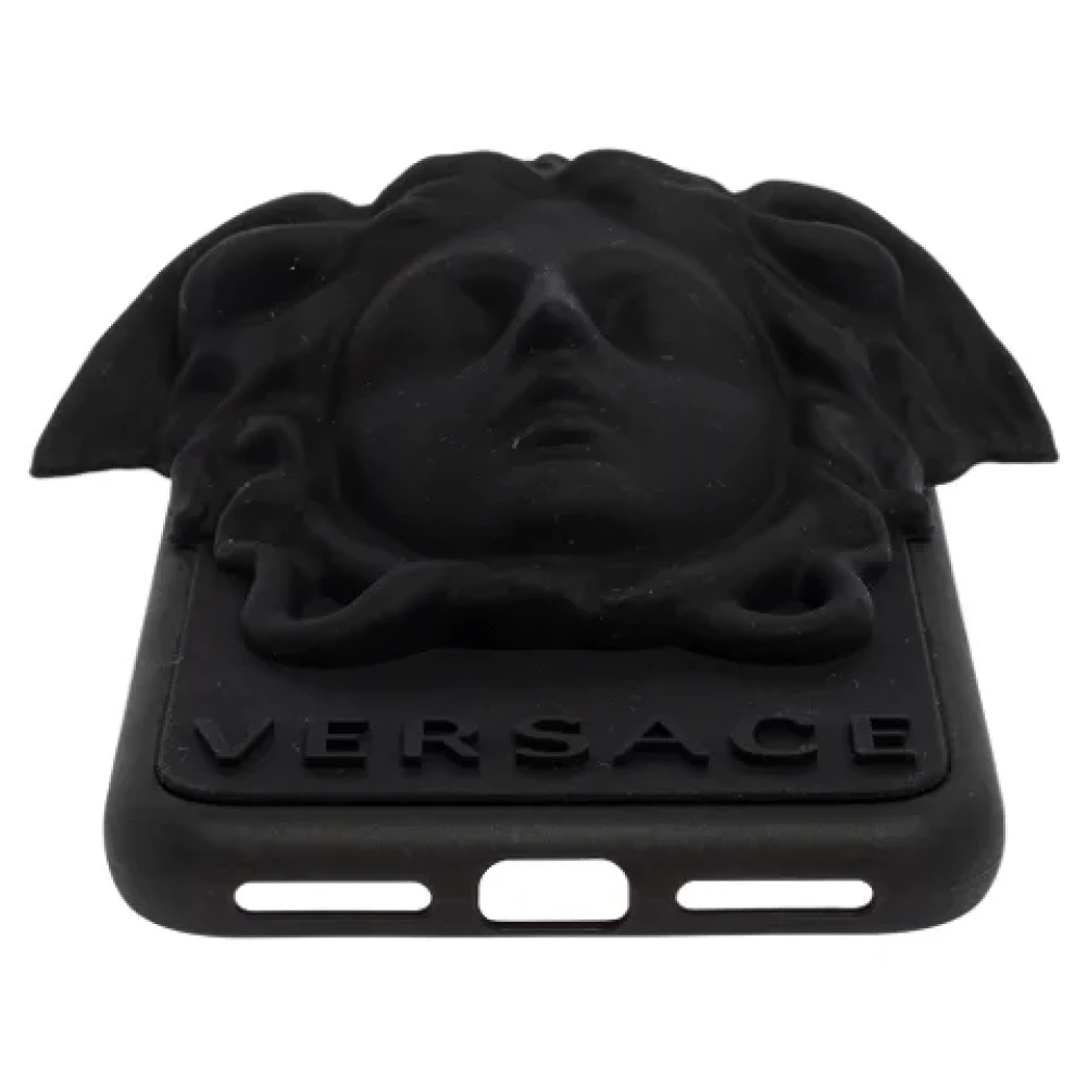Versace Pre-owned Canvas home-office Black Dames