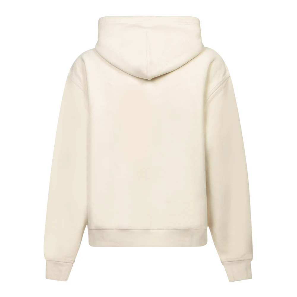 Burberry Witte Sweatshirt met Reliëfontwerp White Heren