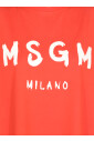 robe-en-coton-orange-avec-logo