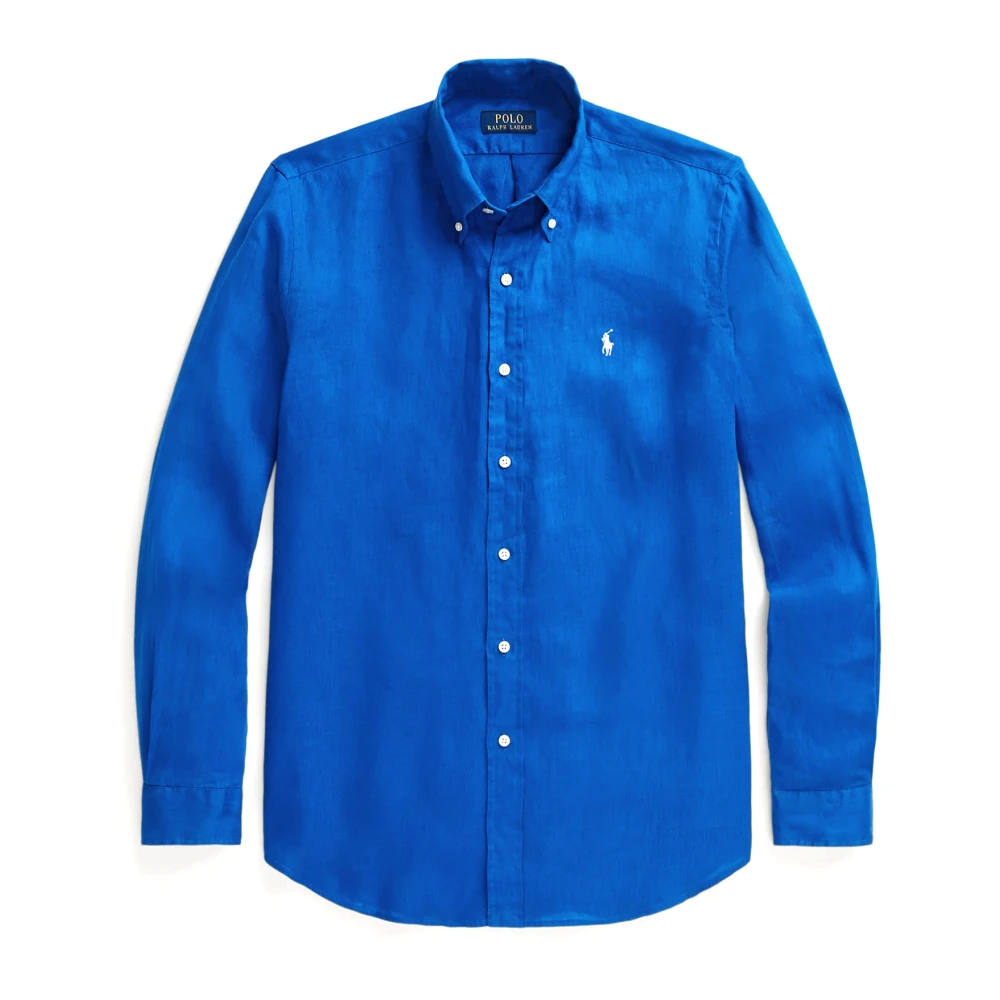 Ralph Lauren Blauw Casual Overhemd met Lange Mouwen Blue Heren