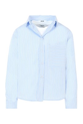 chemise-a-rayures-a-manches-longues-avec-logo